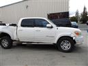 2005 Toyota Tundra SR5 White Crew Cab 4.7L AT 2WD #Z23166